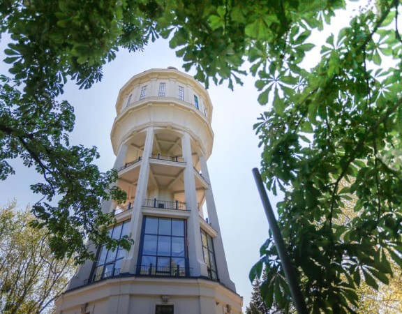 felújított víztorony